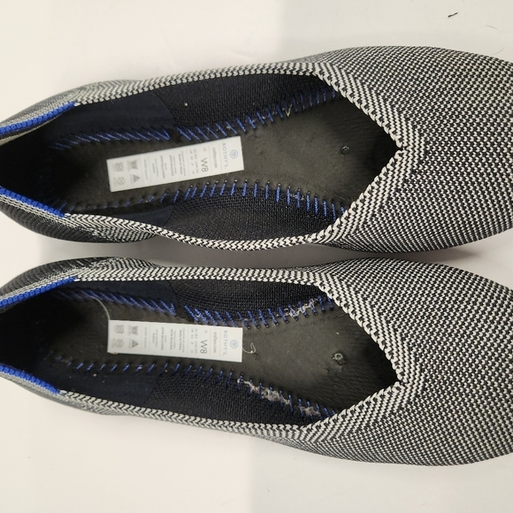 Rothy’s Grey Birdseye Flats SZ 8 - Picture 9 of 11
